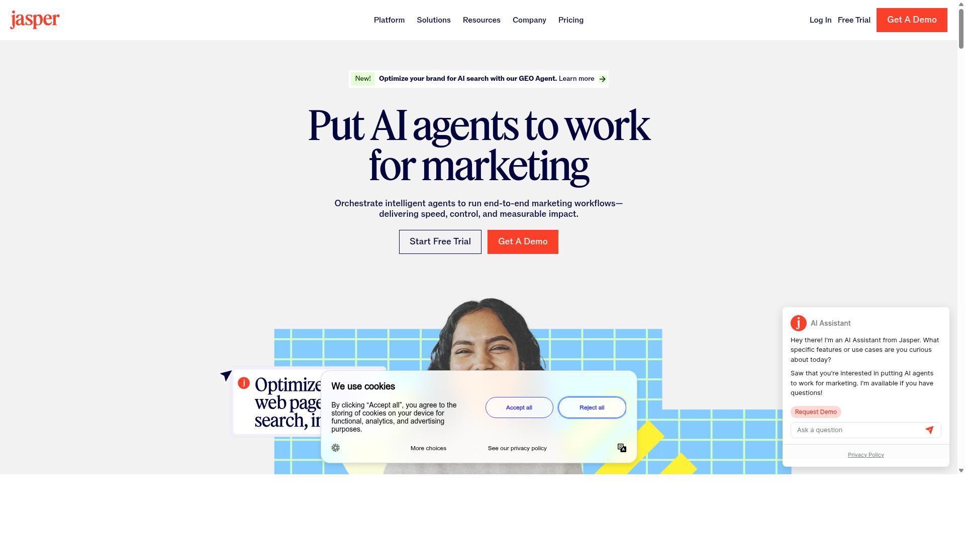 Jasper website