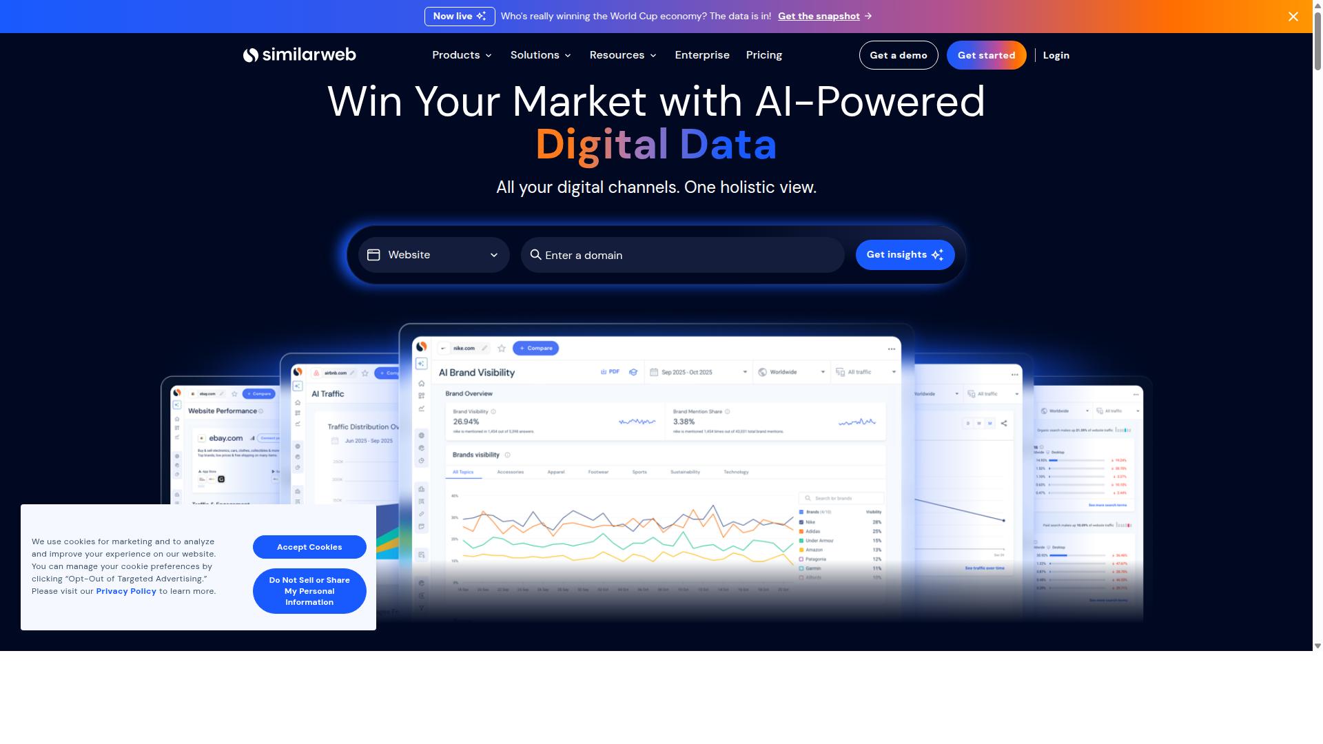 Similarweb website